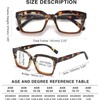 Readers for Women Oprah Style Square Reading Glasses with Spring
