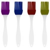 Grilling Basting Silicone Brush - Pack of 4 - Kitchen
