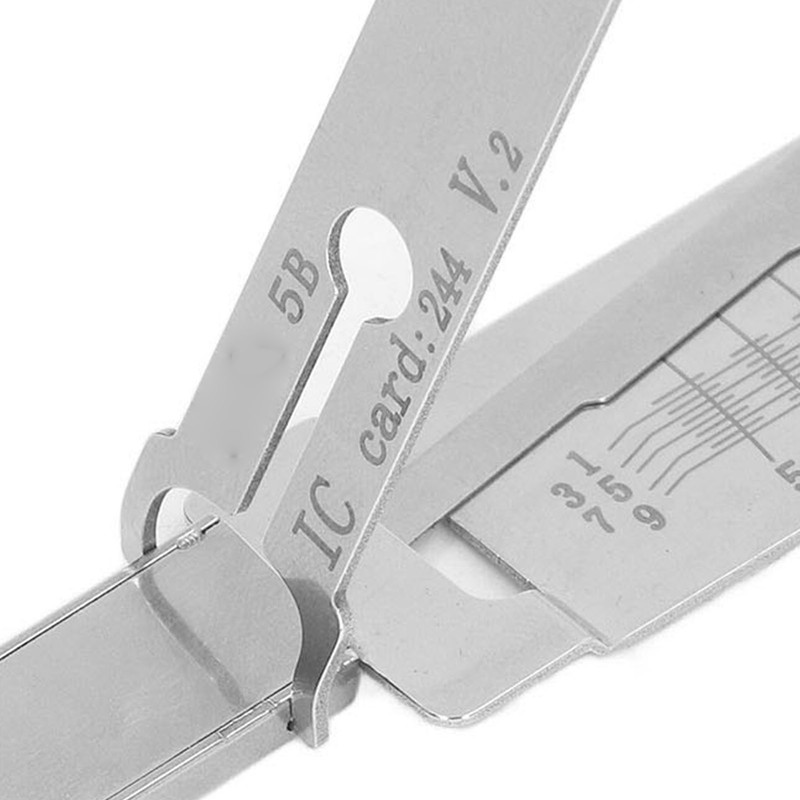 2 in 1 Pick and Hook Tool Stainless Steel Civilian