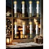 Txcigech 10PCS Christmas LED Window Candles with Timer, Flameless Candle