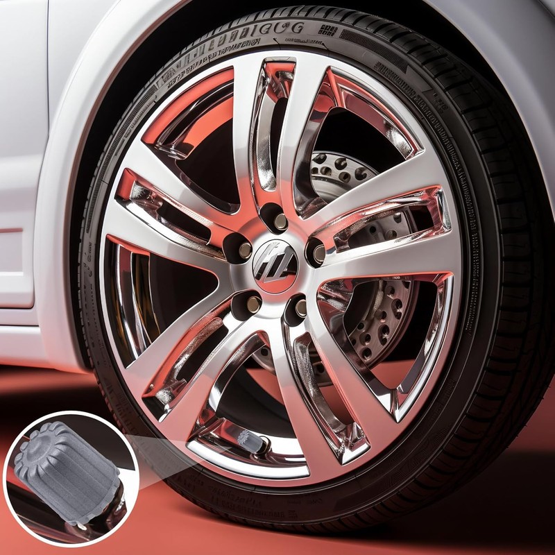 10 pcs Tyre Valve Stem Caps, Plastic Wheel Tyre Valve
