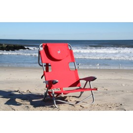 Ostrich On Your Back Chair, Red