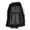 SecosAutoparts Driver Bottom Black Leather with Black Lines Seat Cover