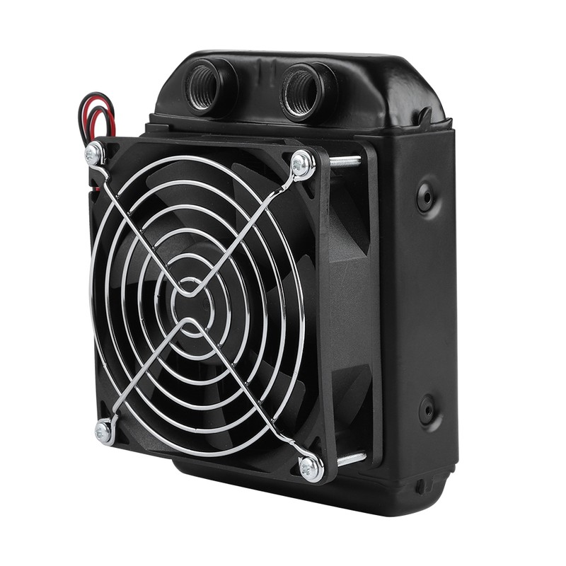 90mm 8 Tubes Heat Exchanger Fan Faster Heat Dissipation Water