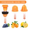 GLADICER Citrus Juicer, 3-in-1 Juicer Manual, Lemon Squeezer, 600ML（20 Ounce）Capacity