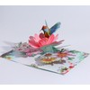 CawrdWhish Greeting Cards Butterfly Flower, Forever Flower Bouquet 3D Pop