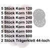 Abranet Sanding Discs, Sanding Net Starter Set Diameter 125 mm