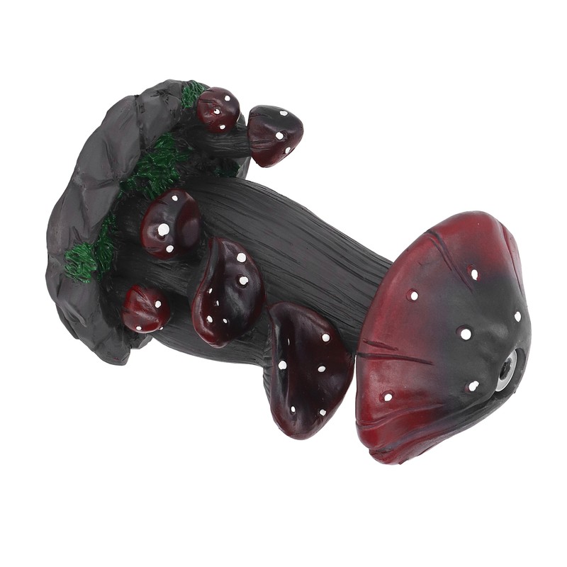 Mushroom Backflow Incense Burners Handcrafted Exquisite Details Resin Backflow Incense