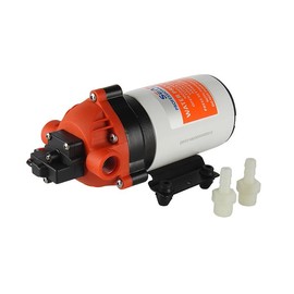 SEAFLO 12V 1.8 GPM 31-Series DC VITON Diaphragm Pump Self-Priming High-Pressure Water Pump for RVs, Boats, Agriculture, and Cleaning with Built-in Pressure Switch