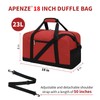 Small Gym Bag 18 inch Carry On Duffel Bag for