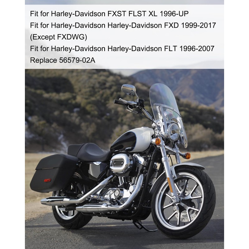 42in Throttle Idle Cable Set Replace 56579-02A Fit for Harley-Davidson