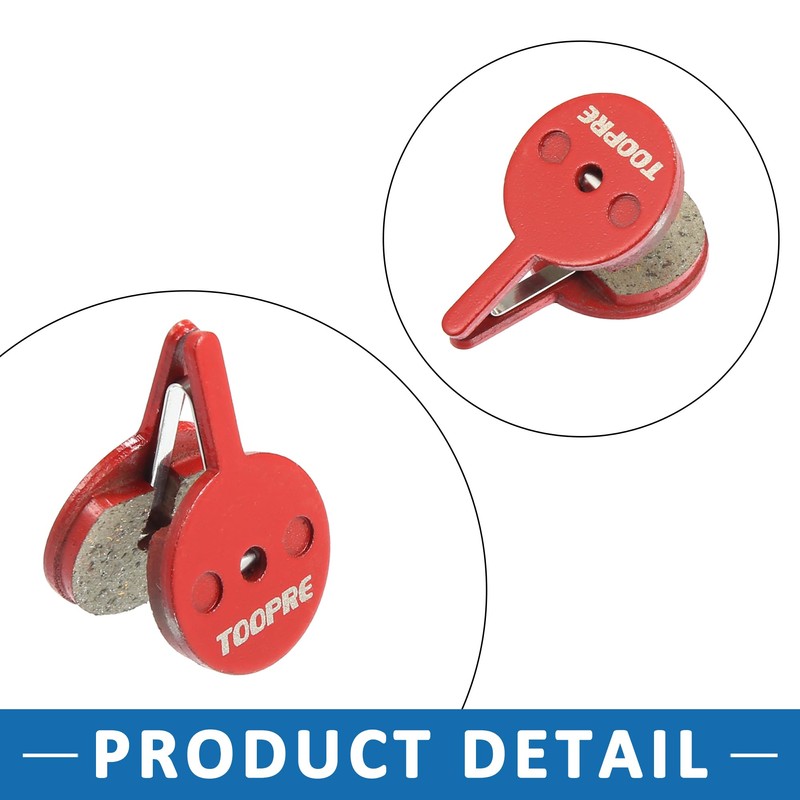 A ABSOPRO Resin Bicycle Cycle Disc Bike Brake Pads with