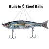 Goture Glide Baits, Jointed Swimbait Bass Pike Salmon Trout Muskie