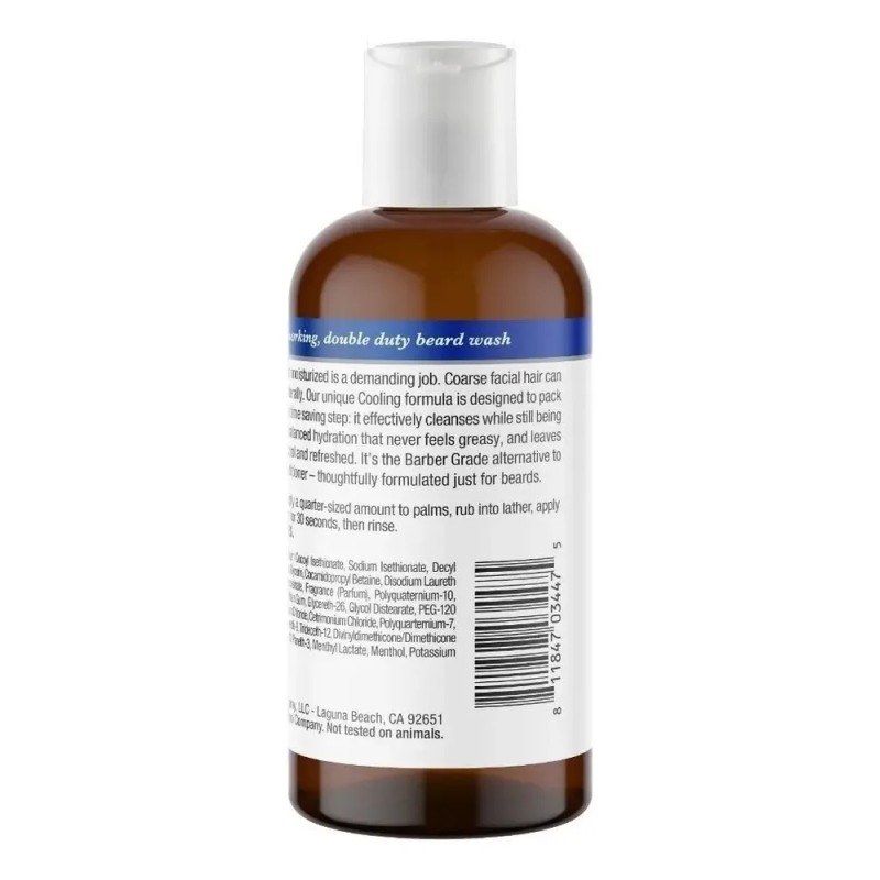 Cremo Pomada Refrescante Barba Shampoo Importado 177ml.