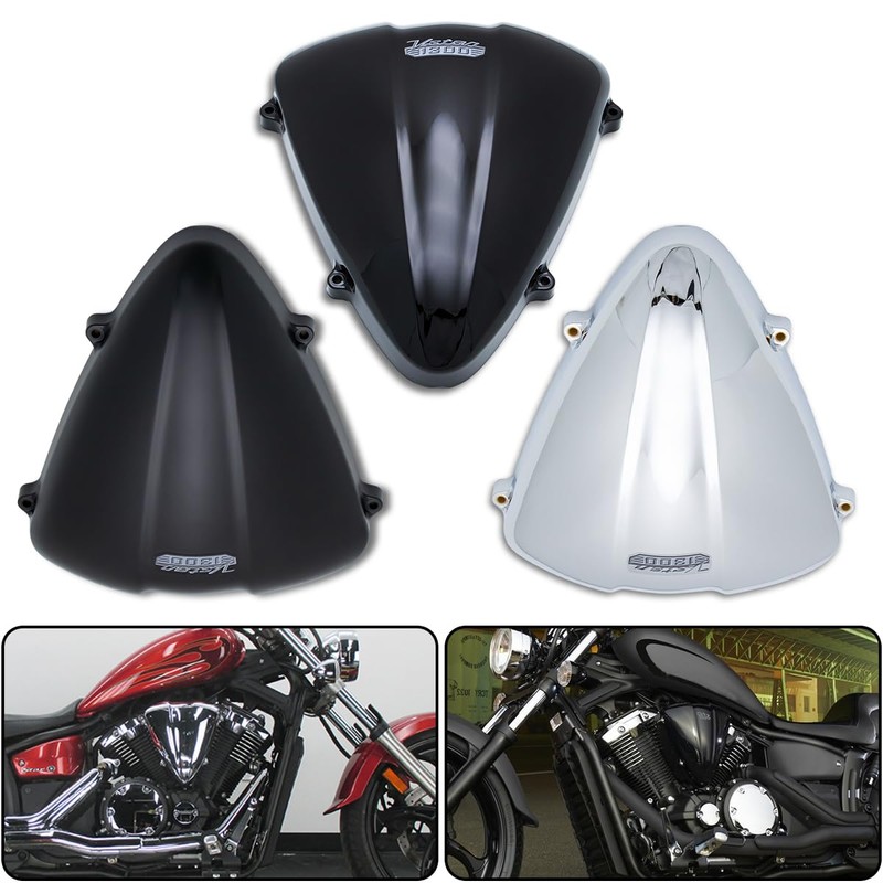 FENGREN Motorcycle Air Intake Filter Cleaner Cover For Yamaha Stryker