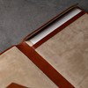 Time Resistance Leather Portfolio – Tablet size Leather Document Case