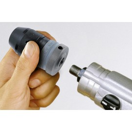 wolfcraft Keyless Drill Chuck, Impact Drill-Resistant I 2606000 I Span 1.5-13 mm I Quick Clamping & Release of Tools I with Clamping Force Protection