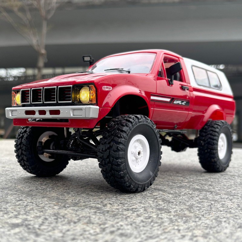 HLSFWDRIVE RC Rock Crawler 4x4 WPL C24 RC Truck 1/16