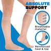 ABSOLUTE SUPPORT Made in USA - Sheer Graduated Support Opaque