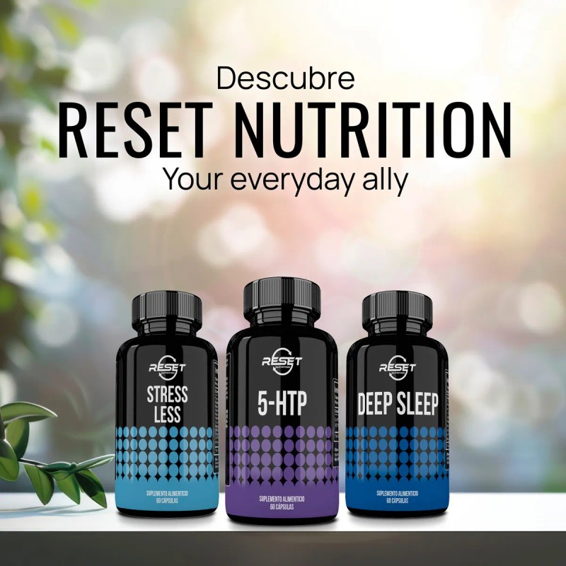 Reset Nutrition 5-HTP 60 Cpsulas Suplemento Alimenticio para Mejorar el