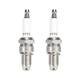 sourcing map Pack of 2 F7TC Spark Plug 3 Electrode for GX120 GX160 GX200 GX240 GX270 Generator