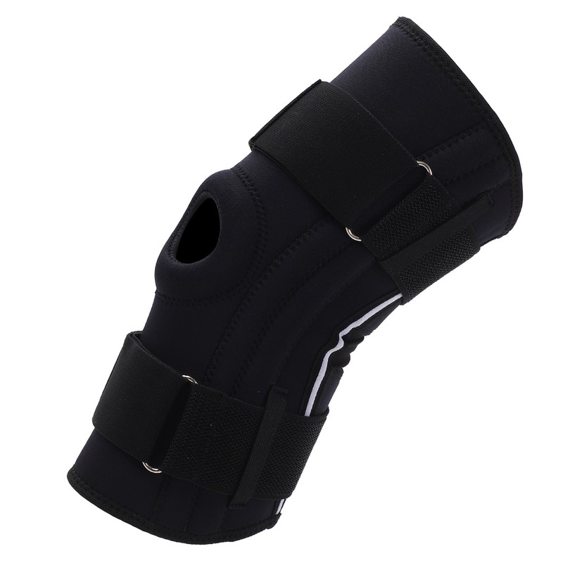 Knee Brace with Side Stabilizers Adjustable Compression Knee Support Brace