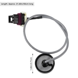 Yctze Arnés del sensor de velocidad, OE 620422 Reemplazo del arnés del sensor de velocidad del automóvil para vehículos EZGO TXT Electric Club Car 48V