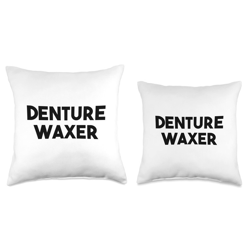 Denture Waxer Throw Pillow