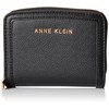 Anne Klein Women's Ak Small Curved Wallet, Black, One Size