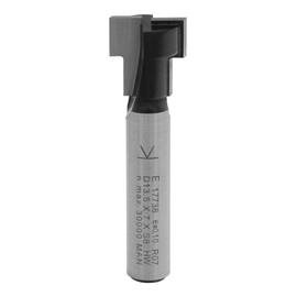 ENT T-slot cutter HW (HM), shank (S) 8 mm, diameter (D1) 8.5-12.7 mm, D2 4.8-8.6 mm, SL 32 mm, Z 1-2