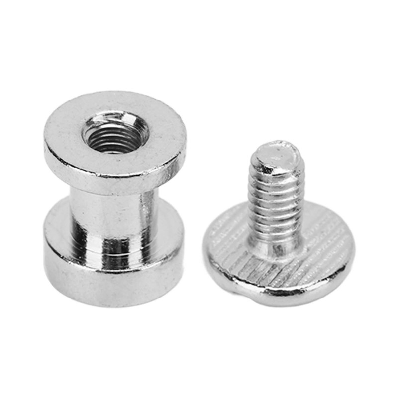 300 Sets DIY Book Binding Screw Double Layer Flat Head