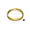 Craft Wire 14 Gauge, Yellow Brass Wire, Round, Dead Soft,