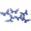 Crystal Candy Butterfly Wafer Papers, Delft Blue