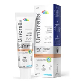 Umbrella Perfect Skin tono oscuro SPF 50+,color EFECTO MATE