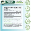 USDA Organic Mullein Drops for Lungs - Leaf Extract Tincture