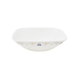 Corel Blooming Blue Square Salad Bowl / 코렐 블루밍블루 사각샐러드볼