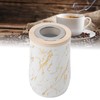 Coffee Bean Canister Airtight Stainless Steel Visible 800ml with Spoon