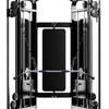 plzzree 48'' LAT Pull Down Bar: Rotating Double Hooks for