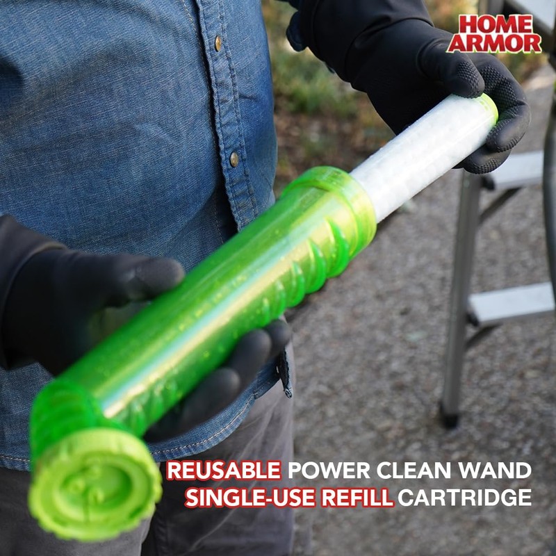 Home Armor Power Clean Wand, Outdoor Cleaning System, Blasts Away
