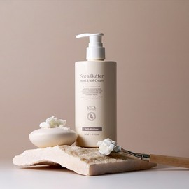 AVCA Shea Butter Daily Moisture Large Size Hand & Nail Cream, 300ml 아브카 시어버터 데일리 모이스춰 대용량 핸드 앤 네일 크림, 300ml, 1개