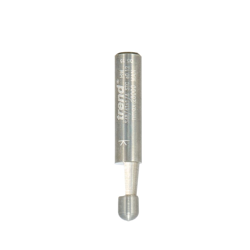 Trend Professional Trimmer, 83-Degree Guided, 1/4 Inch Shank, 6.3mm Cut