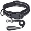YOUECK Reflective Dog Collar, Padded with Soft Neoprene Breathable Nylon