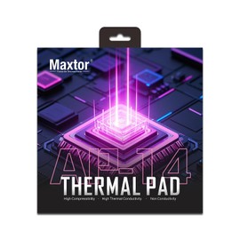 Maxtor Thermal Pad 16.8 W/mK,120x120x3.0mm（1pcs）,Thermal Pads for GPU/CPU/LED/Cooler,Excellent Heat Conduction，High Temperature Resistance