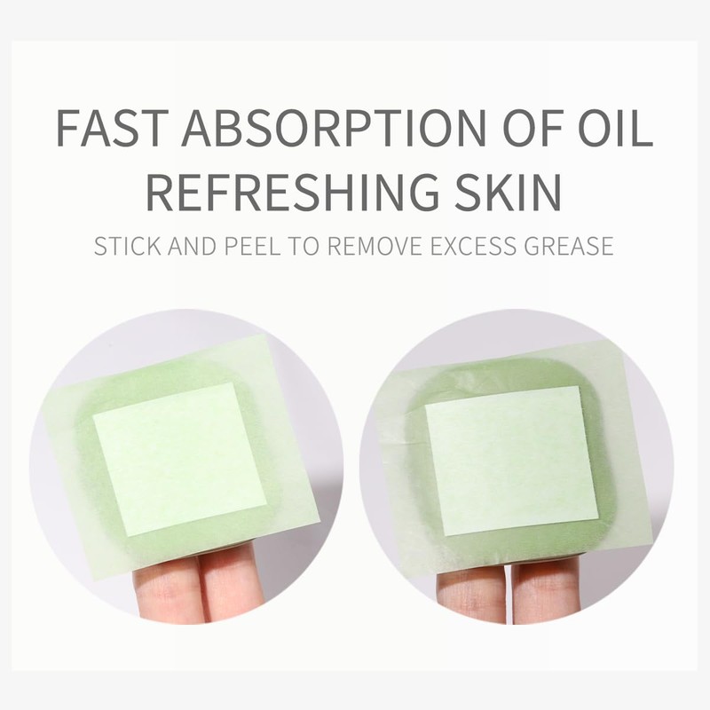 300 Sheets Oil Blotting Sheets for Face - Natural Wood