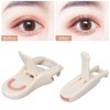 Chazcool 2 PCS Mini Eyelash Curler, Cat Paw Shape Durable