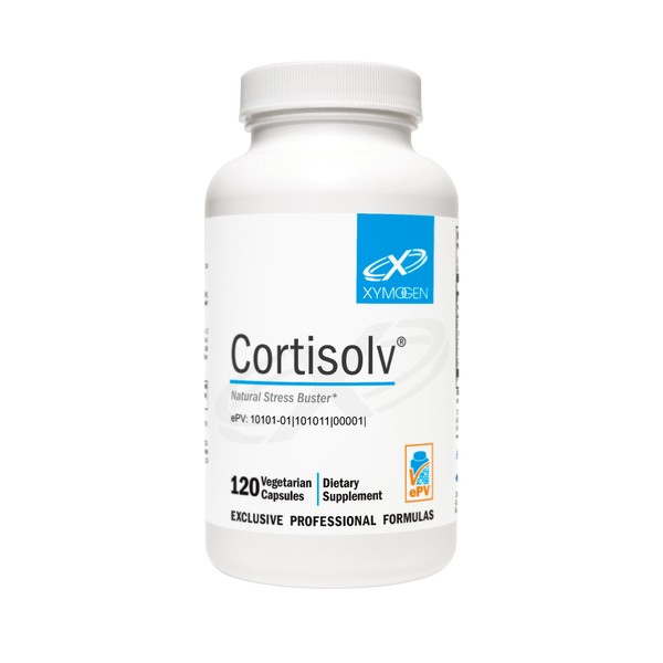 XYMOGEN Cortisolv Cortisol Supplement - Ashwagandha Supplement with L Theanine