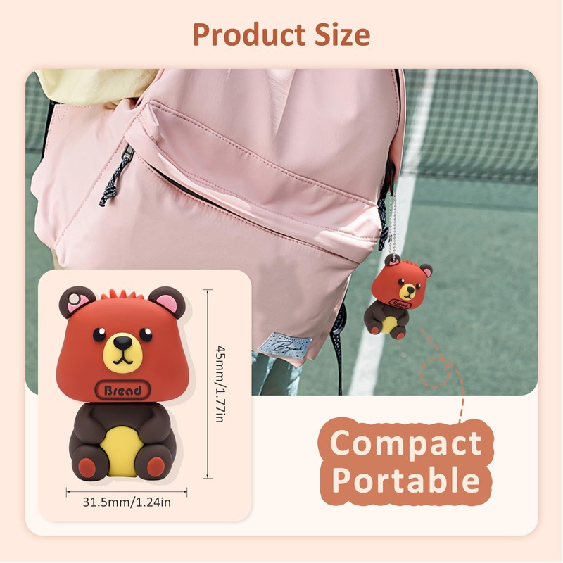 BORLTER CLAMP 16GB USB Flash Drive Cute Bear Shape Memory
