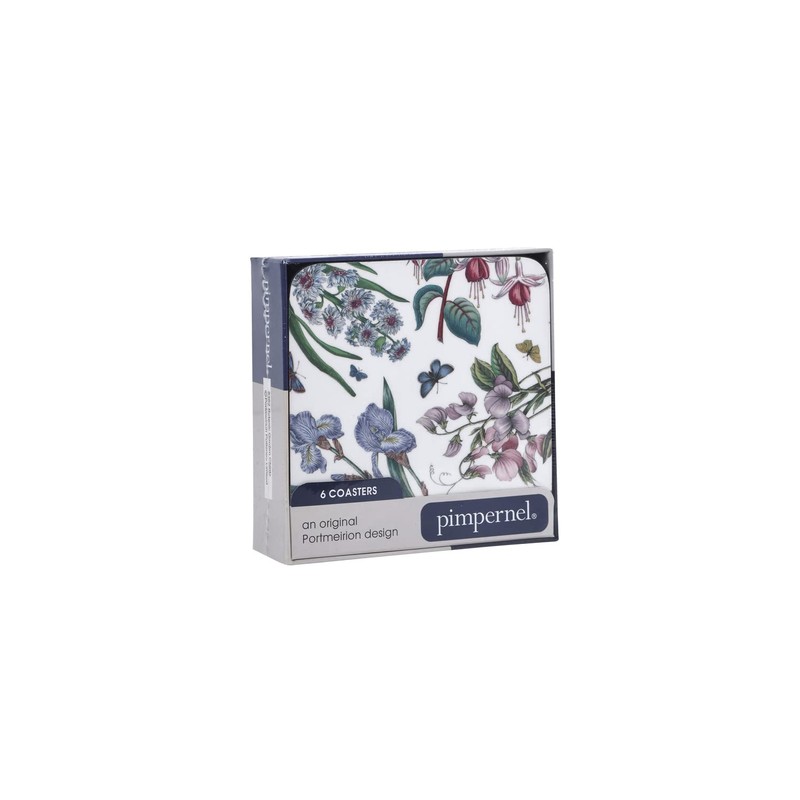 Pimpernel Botanic Garden Chintz Coasters, Set of 6