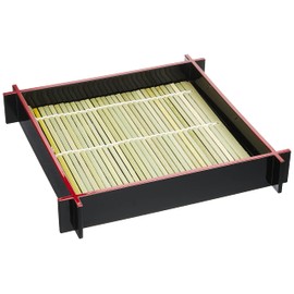 Yamazaki Mataichi Shoten Soba Dish, Igita, Approx. 8.3 x 1.4 x 8.3 inches (21 x 3.5 x 21 cm)