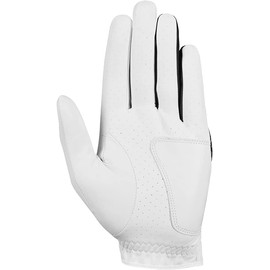Callaway Golf Weather Spann Glove (Worn on Left Hand, Standard, Medium, White (2-Pack))